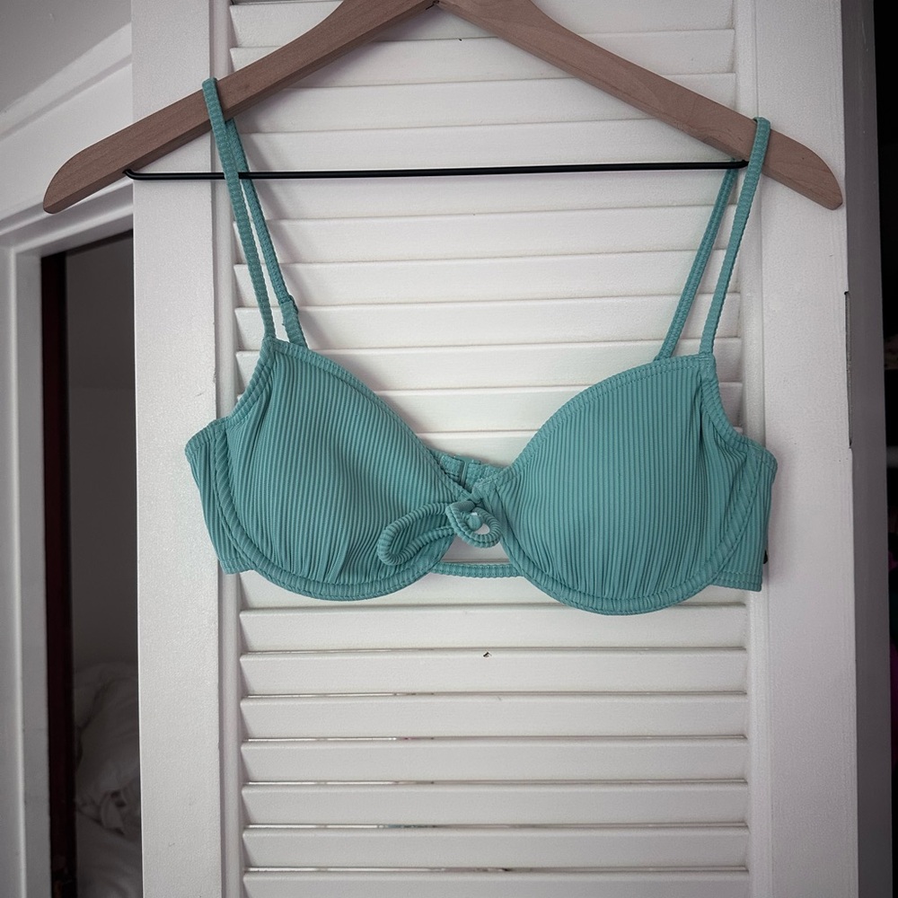 Roxy green/blue swimsuit top